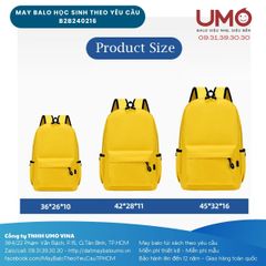 OEM ODM  - Custom School Backpacks - backpack factory Vietnam - UMO BP5827010