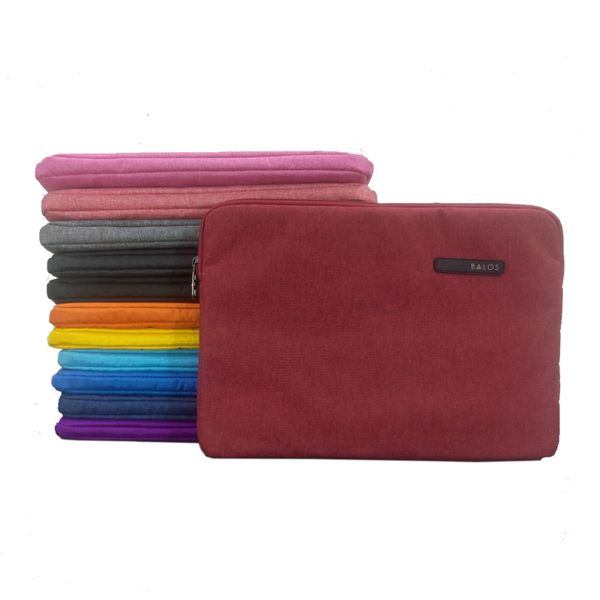 OEM ODM - Balos ICON-3 Shockproof Laptop Sleeve – 15.6 inch, Dark Red - Vietnam laptop bag manufacturer - UMO TL5830016
