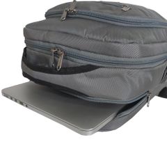 OEM ODM - UMO FOCUS Grey Backpack – Premium Laptop Backpack - custom logo backpack factory - UMO BP590105