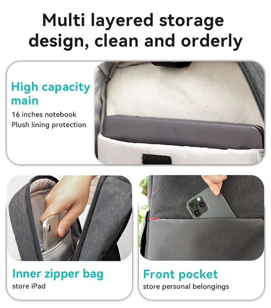 OEM ODM Custom Lightweight Laptop Backpack - backpack OEM supplier - UMO BP570607