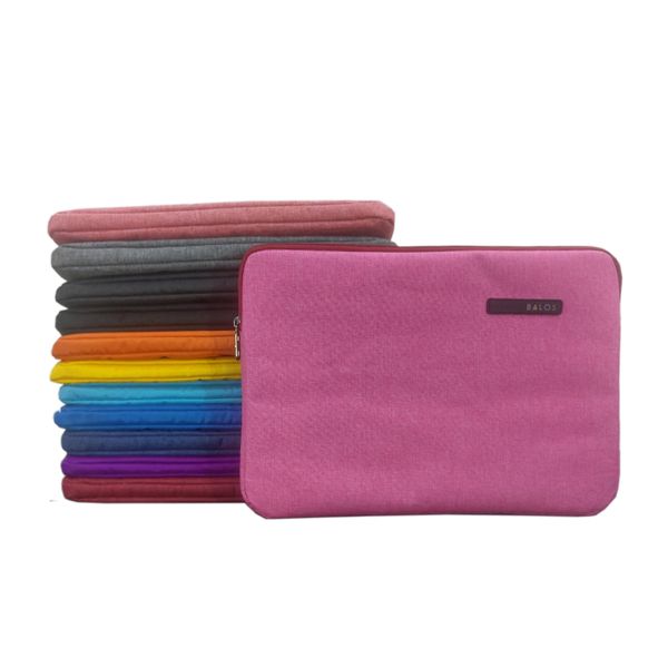 OEM ODM - Balos ICON-3 Shockproof Laptop Sleeve – 15.6 inch (Pink) - custom laptop bag manufacturer - UMO TL5830019