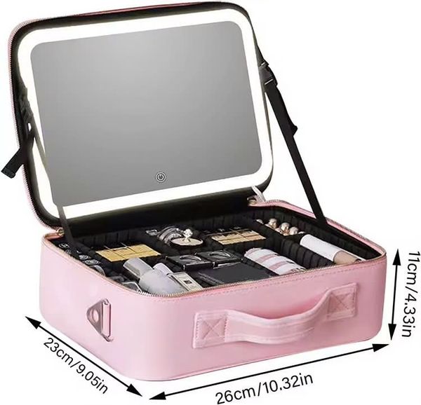 OEM ODM Custom Pink Multifunction Makeup Bags - bag ODM manufacturer - UMO MK570507