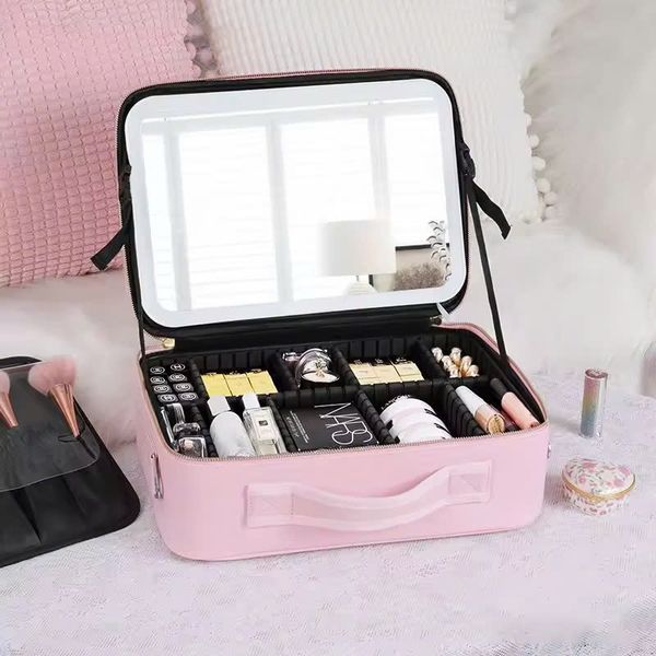 OEM ODM Custom Pink Multifunction Makeup Bags - bag ODM manufacturer - UMO MK570507