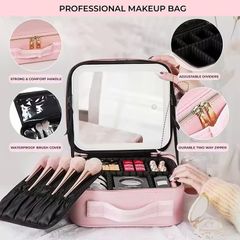 OEM ODM Custom Pink Multifunction Makeup Bags - bag ODM manufacturer - UMO MK570507