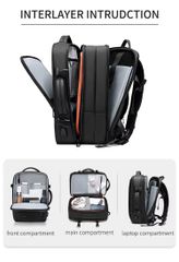 OEM ODM Smart Laptop Backpacks - custom logo backpack factory - UMO BP562707