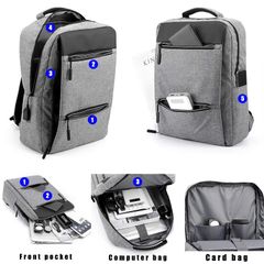 OEM ODM  Smart Backpack with USB Charging Port - backpack OEM supplier - UMO BP570304