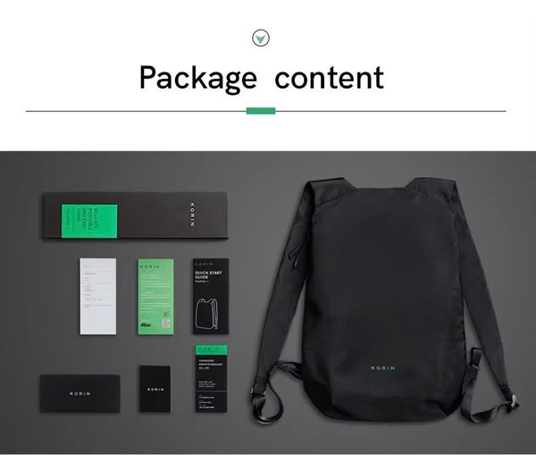 OEM ODM Foldable 15.6-inch Laptop Backpack - custom logo backpack factory - UMO BP5623010