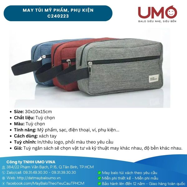 OEM ODM Custom-made Cosmetic & Accessories Bag - custom made bags supplier - UMO MK582705