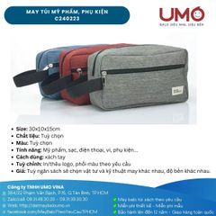 OEM ODM Custom-made Cosmetic & Accessories Bag - custom made bags supplier - UMO MK582705