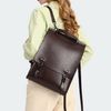 OEM ODM Vintage-Style Leather Backpack - custom backpack manufacturer - UMO BP562809