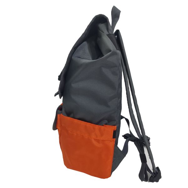 OEM ODM - UMO SKY FLAP Orange/D.Grey Laptop Backpack - OEM backpack factory - UMO BP5831023