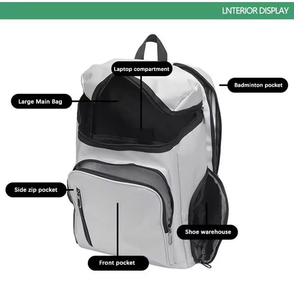 OEM ODM Custom Tennis Backpack Manufacturing - UMO BP572705