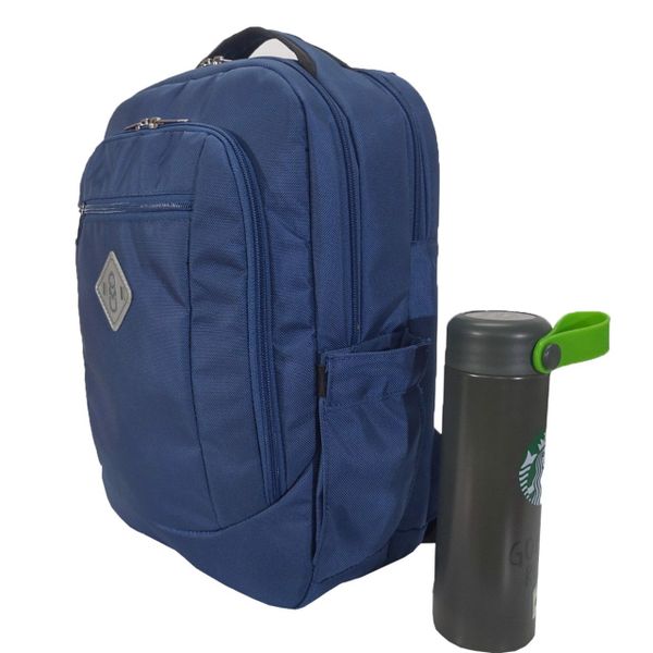 OEM ODM - The UMO EVANKI Laptop Backpack in NAVY - backpack factory Vietnam - UMO BP5901022