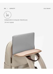 OEM ODM Simple Laptop Backpack for Women - custom logo backpack factory - UMO BP562901