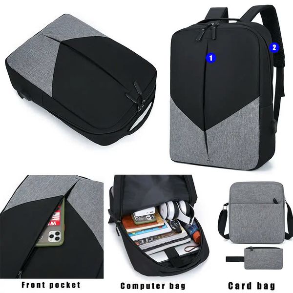 OEM ODM Laptop Backpack with Smart Charging Port - backpack OEM supplier - UMO BP570206