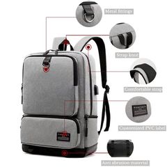 OEM ODM Water-Resistant Laptop Backpacks - custom logo backpack factory - UMO BP570207