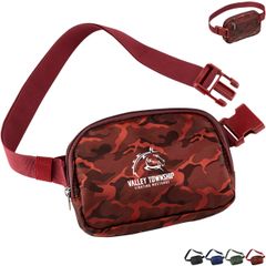 OEM ODM Custom AeroLOFT™ Camo Pattern Polyester Waist Bag Manufacturing - UMO BP570409