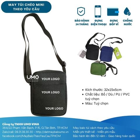 OEM ODM  - Unisex Mini Crossbody Bag Manufacturing - UMO TC5807012