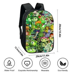 OEM ODM Custom School Backpacks with Personalized Printing - UMO BP572703