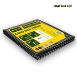  [Bạt Che] Bạt Che Nắng, Bạt Che Mưa PE Sọc Caro Đen Trắng 145gr/m2 
