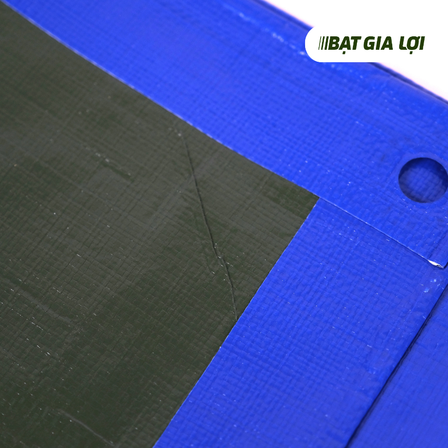  [Bạt Che] Bạt Che Nắng, Bạt Che Mưa PE 2 Da Xanh Rêu 160gr/m2 