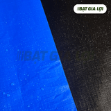  Bạt Nhựa PE 2 Da Xanh Đen 240gr/m2 