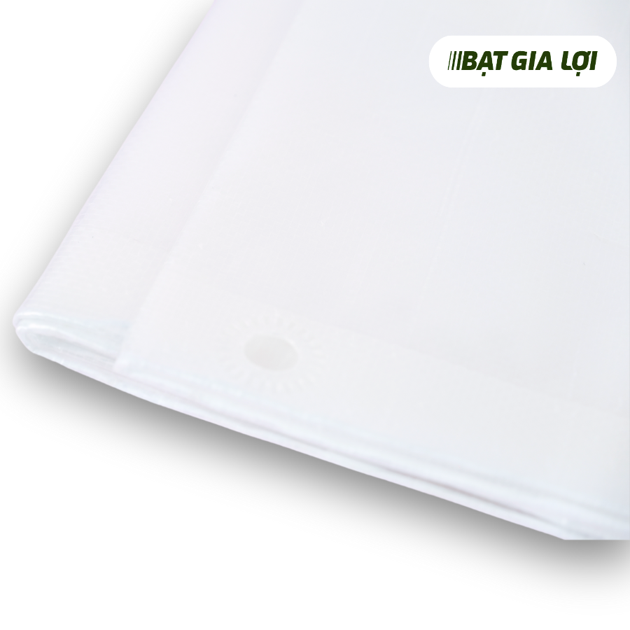  [Bạt Che] Bạt Che Nắng, Bạt Che Mưa PE Trắng Trong 185gr/m2 