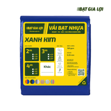  [Bạt Che] Bạt Che Nắng, Bạt Che Mưa PE 2 Da Xanh Kim 160gr/m2 