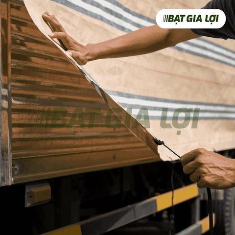 Bạt xe tải, bạt che phủ hàng hóa Hột Gà