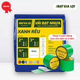  [Bạt Che] Bạt Che Nắng, Bạt Che Mưa PE 2 Da Xanh Rêu 160gr/m2 