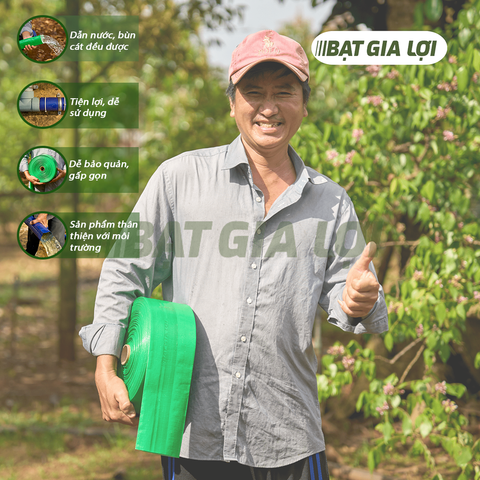 Ống Bạt Nhựa PE Dẫn Nước, Bùn, Cát