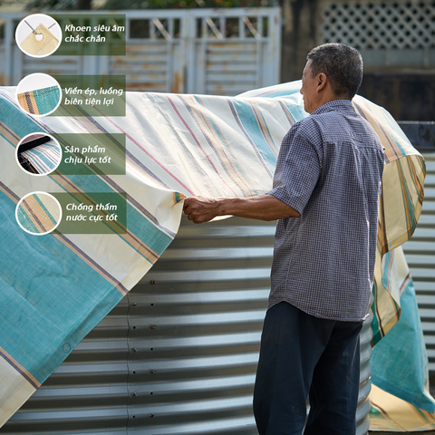 Bạt Nhựa PE Thiên Mã 160gr/m2