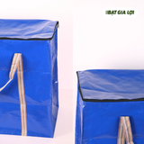  Túi Bạt Nắp Vuông Đựng Đồ, Chống Nước - Xanh Dương 