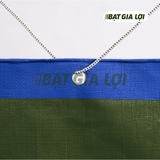  Bạt Nhựa PE 2 Da Xanh Rêu 160gr/m2 