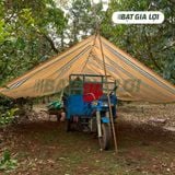  [Bạt Che] Bạt Che Nắng, Bạt Che Mưa PE Hột Gà 160gr/m2 2x3 