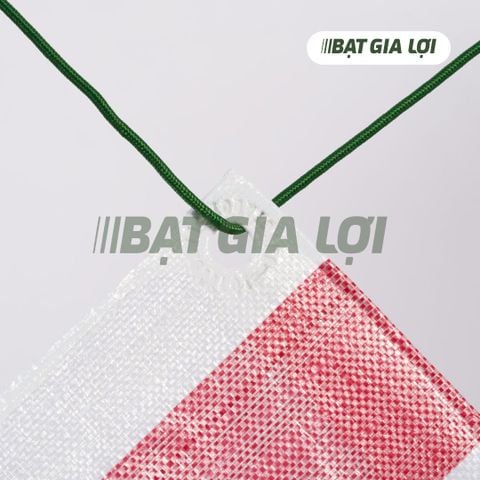 Vải bạt PE sọc xanh trắng đỏ