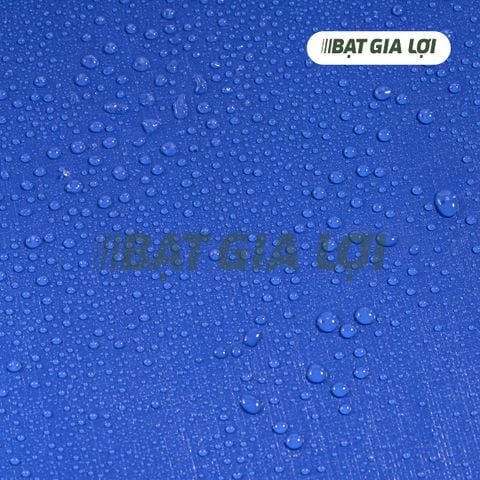 Bạt Nhựa PE 2 Da Xanh/Kim 160gr/m2