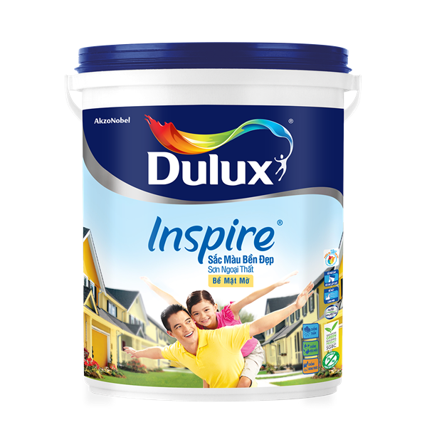 Dulux Inspire ngoại thất mờ B-18L