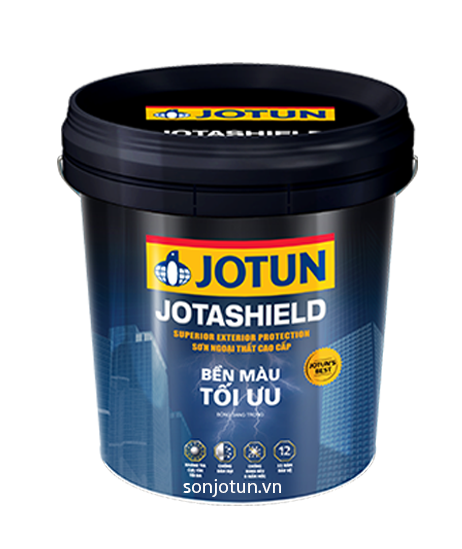 Sơn ngoài trời Jotun Jotashield Bền màu tối ưu