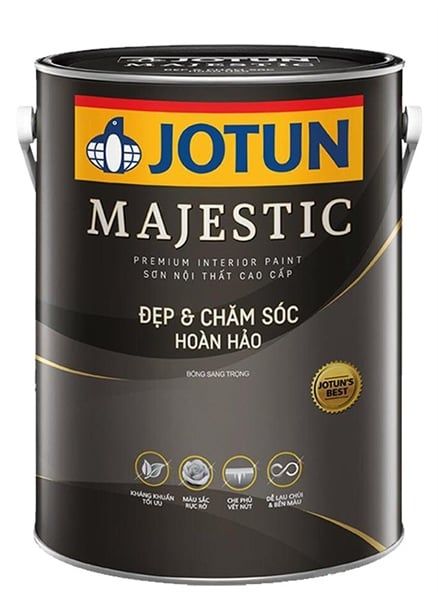 Sơn nội thất Jotun Majestic Đẹp và Chăm Sóc Hoàn Hảo
