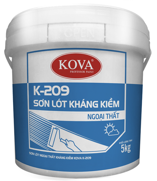 Kova - Sơn lót chống kiềm ngoại thất K209-25kg