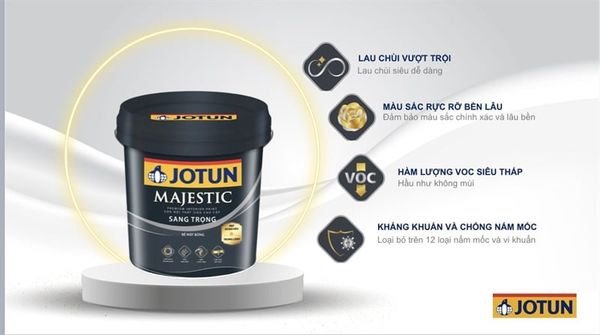 Sơn nội thất Jotun Majestic Sang Trọng