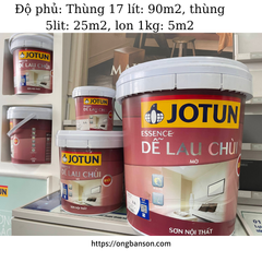 Sơn nội thất Essence dễ lau chùi siêu trắng