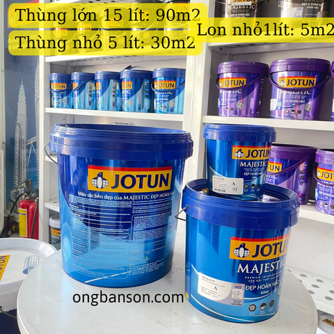 Sơn nội thất Majestic Đẹp Hoàn Hảo bóng