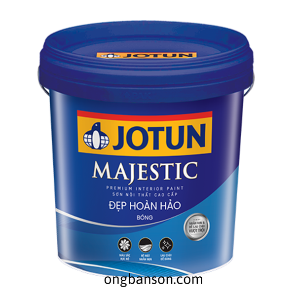Sơn nội thất Majestic Đẹp Hoàn Hảo bóng