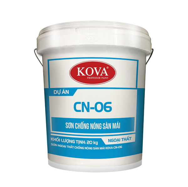 Sơn chống nóng CN-06 sàn mái bê tông