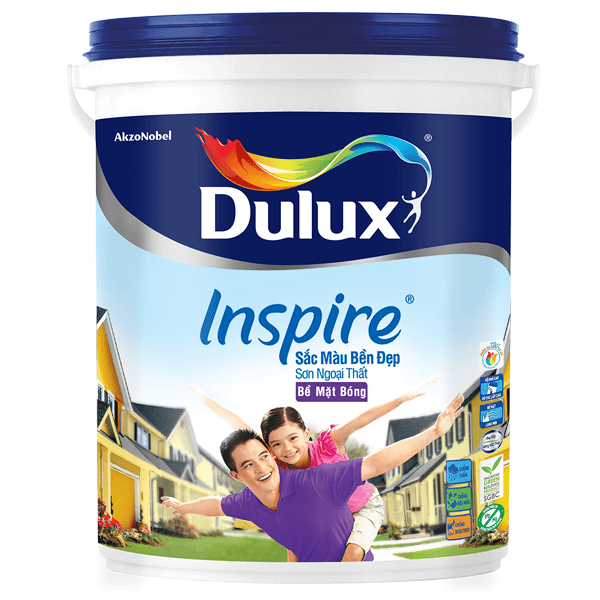 Sơn ngoài trời Dulux Inspire bóng