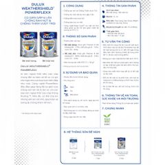 Sơn ngoài trời Dulux Power Flexx - Mờ - GJ8