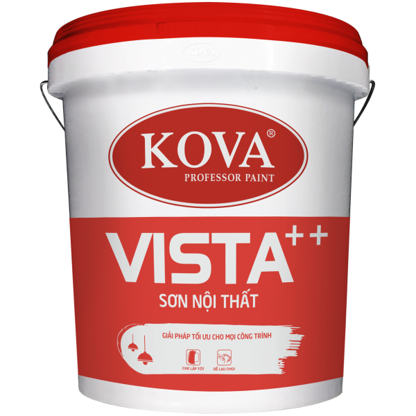 Sơn nội thất Vista bề mặt mờ