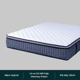  Nệm Hybrid Lò Xo Túi Kết Hợp Memory Foam - 하이브리드 포켓 스프링 메모리폼 
